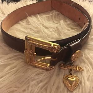 Brighton Vintage 90s Leather Belt